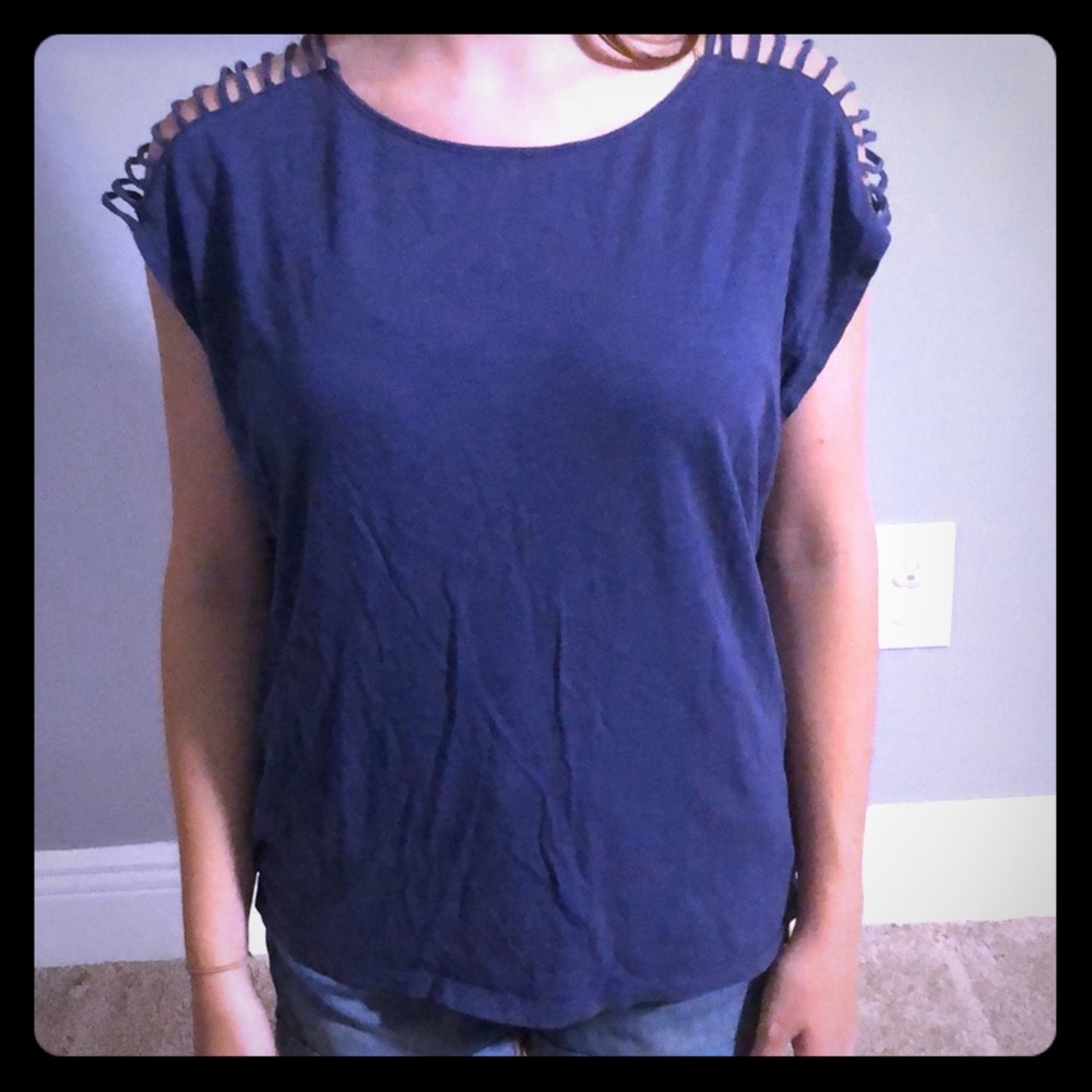 Forever21 midnight blue shirt